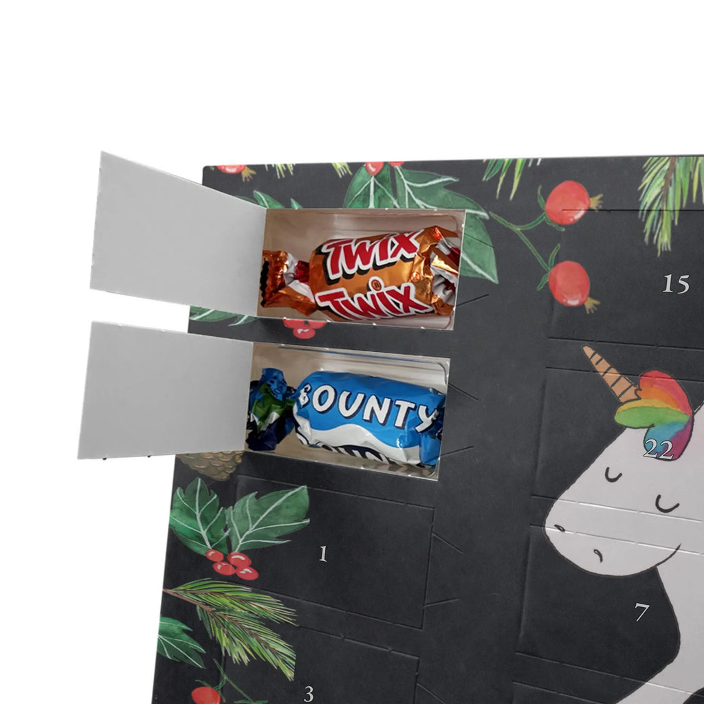 Chocolate advent calendar unicorn happy joy of life, fun, cheerful, joy