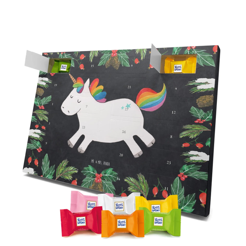 Chocolate advent calendar unicorn happy joy of life, fun, cheerful, joy