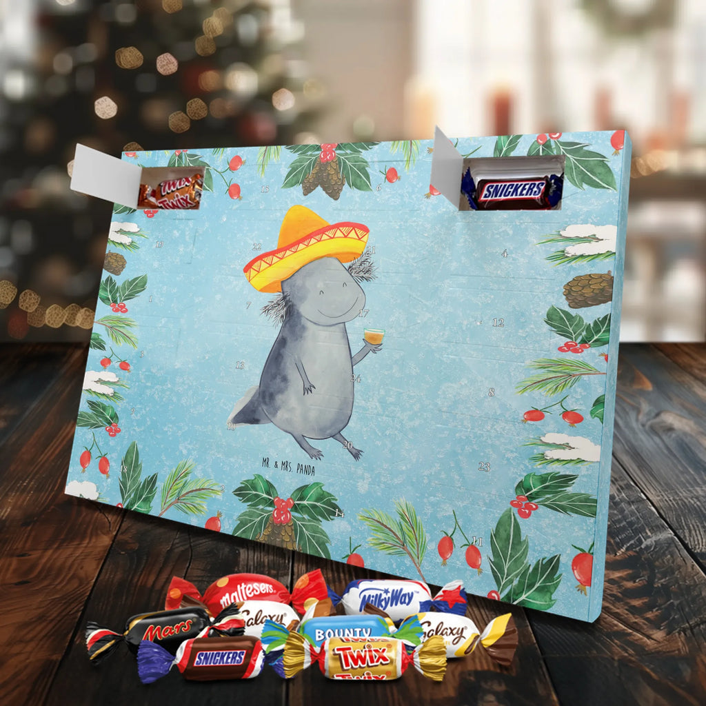 Chocolate advent calendar axolotl tequila Mexican walking fish, Axelotl, marine animals, salamander, Fire Salamander, Fire Dragon, Lemon, Amphibian, Tail Lurch, Saying