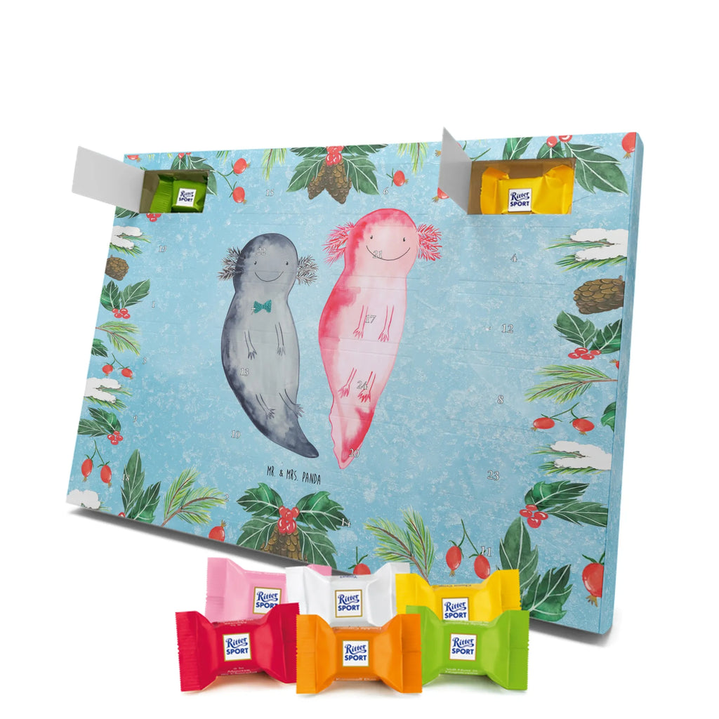 Chocolate advent calendar axolotl Girlfriend Mexican walking fish, Axelotl, marine animals, salamander, amphibian, husband, valentine's day, great love, friend, tail, fiancé, anniversary, proof of love
