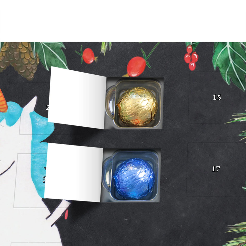 Chocolate advent calendar unicorn infant mother, offspring, first child, baby happiness, birthday, birth present, parents, birth gift, birth