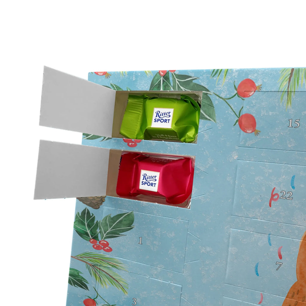 Chocolate advent calendar bear party cuddly toy, teddy bear, Bring a present, Partying, Good mood, Birthday present, Celebrate, Present, Birthday