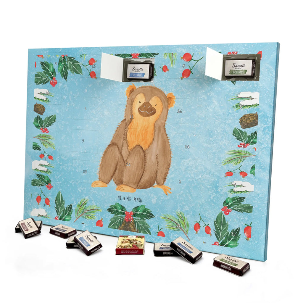 Chocolate advent calendar Monkey Africa, monkey, self-confidence, respect, self-esteem, self-love, monkeys