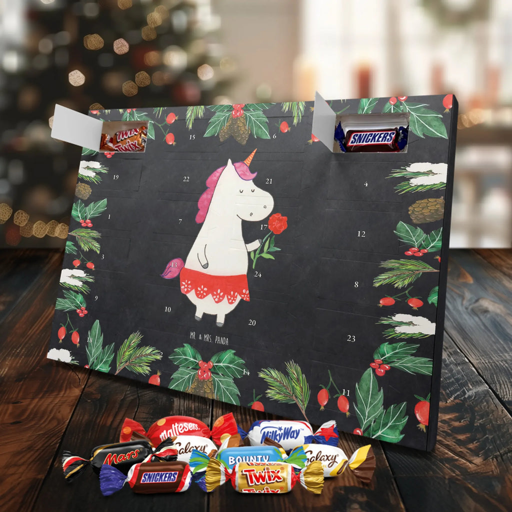 Chocolate advent calendar unicorn lady fine lady, woman, divorce, girlfriend