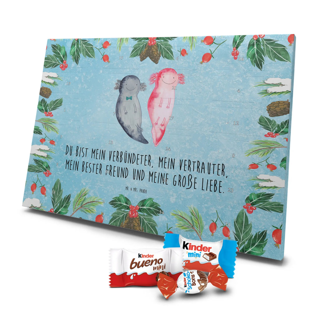 Chocolate advent calendar axolotl Girlfriend Mexican walking fish, Axelotl, marine animals, salamander, amphibian, husband, valentine's day, great love, friend, tail, fiancé, anniversary, proof of love