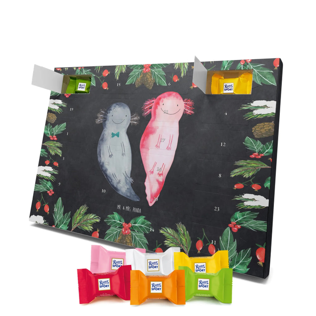Chocolate advent calendar axolotl Girlfriend Mexican walking fish, Axelotl, marine animals, salamander, amphibian, husband, valentine's day, great love, friend, tail, fiancé, anniversary, proof of love