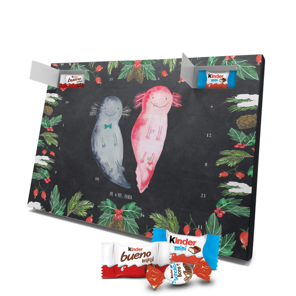 Chocolate advent calendar axolotl Girlfriend Mexican walking fish, Axelotl, marine animals, salamander, amphibian, husband, valentine's day, great love, friend, tail, fiancé, anniversary, proof of love