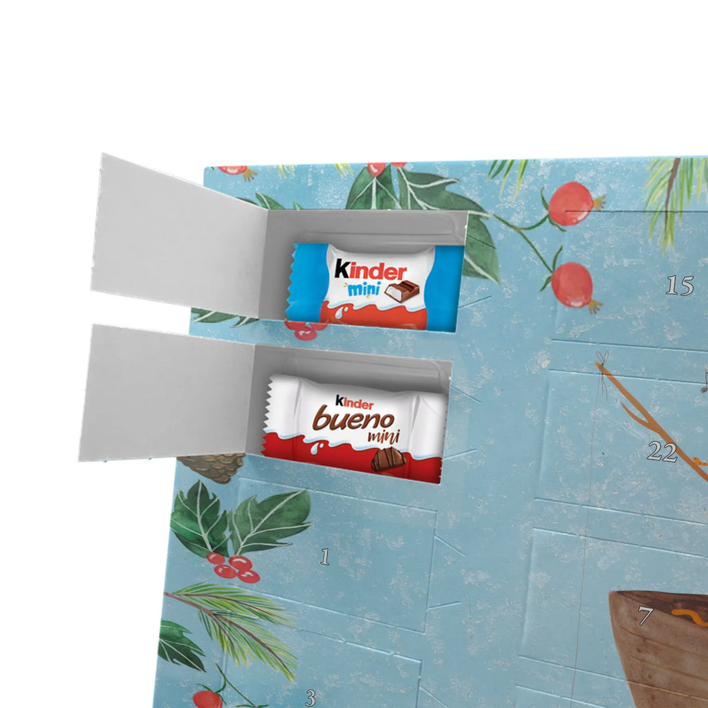 Chocolate advent calendar Penguin fishing boat North Pole, Penguins, divorce, love of life, separation, boat, enjoy, fishing boat, penguins, new beginning, fishing, gift idea heartache, new start