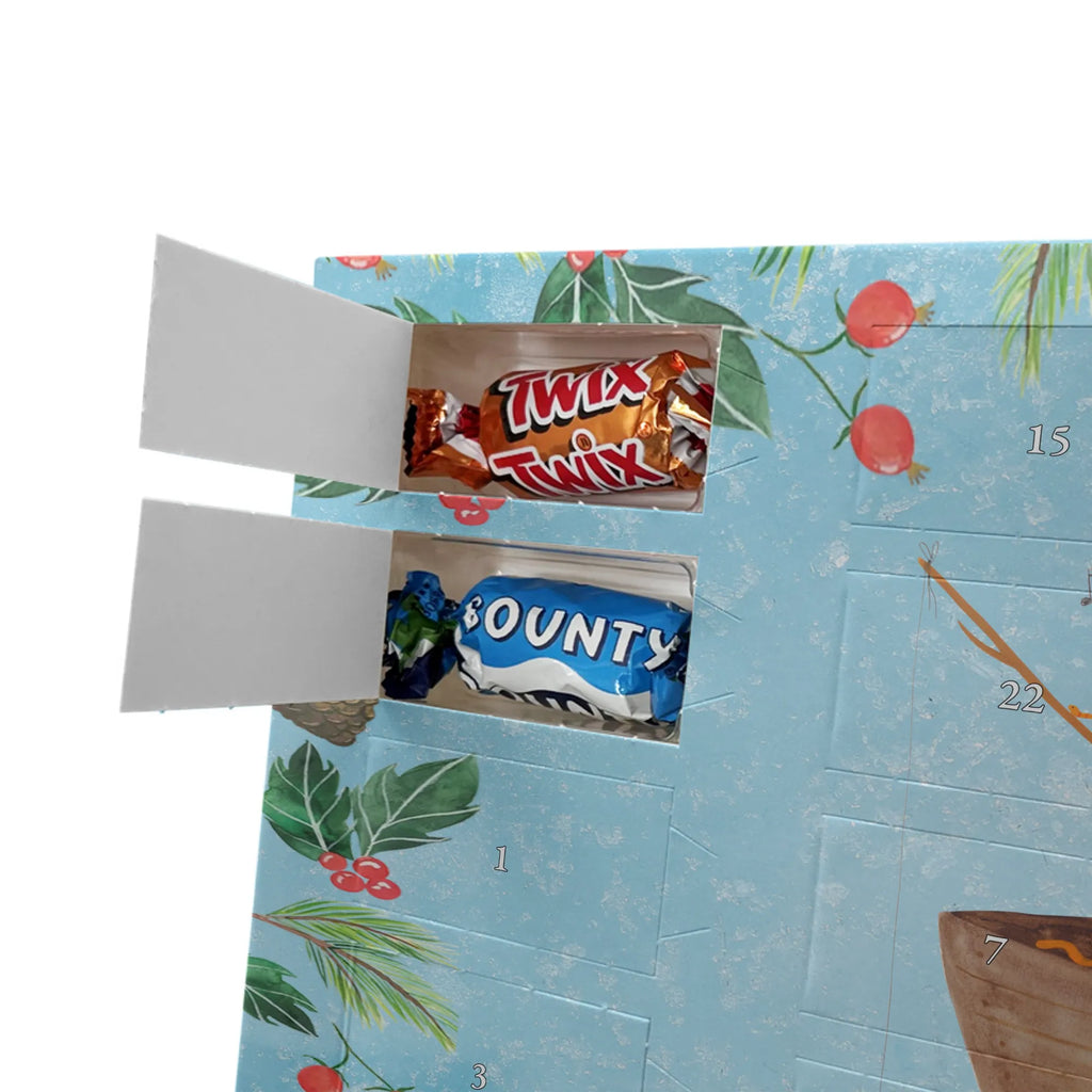 Chocolate advent calendar Penguin fishing boat North Pole, Penguins, divorce, love of life, separation, boat, enjoy, fishing boat, penguins, new beginning, fishing, gift idea heartache, new start