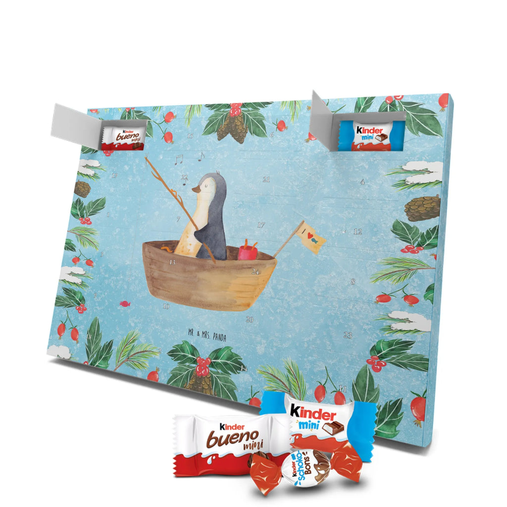 Chocolate advent calendar Penguin fishing boat North Pole, Penguins, divorce, love of life, separation, boat, enjoy, fishing boat, penguins, new beginning, fishing, gift idea heartache, new start
