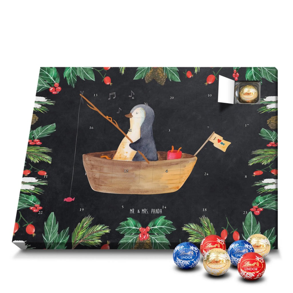 Chocolate advent calendar Penguin fishing boat North Pole, Penguins, divorce, love of life, separation, boat, enjoy, fishing boat, penguins, new beginning, fishing, gift idea heartache, new start