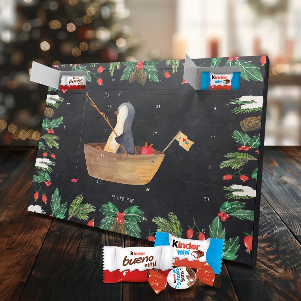 Chocolate advent calendar Penguin fishing boat North Pole, Penguins, divorce, love of life, separation, boat, enjoy, fishing boat, penguins, new beginning, fishing, gift idea heartache, new start
