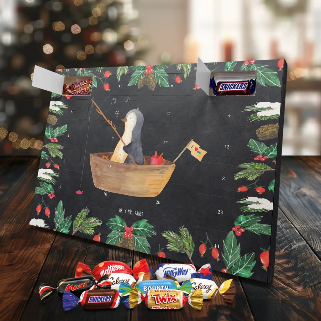 Chocolate advent calendar Penguin fishing boat North Pole, Penguins, divorce, love of life, separation, boat, enjoy, fishing boat, penguins, new beginning, fishing, gift idea heartache, new start