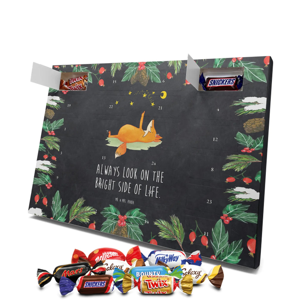 Chocolate advent calendar Fox Stars forest wildlife, clever as a fox, foxes, animal lover, Romance, Saying positive, words of consolation, Saying beautiful