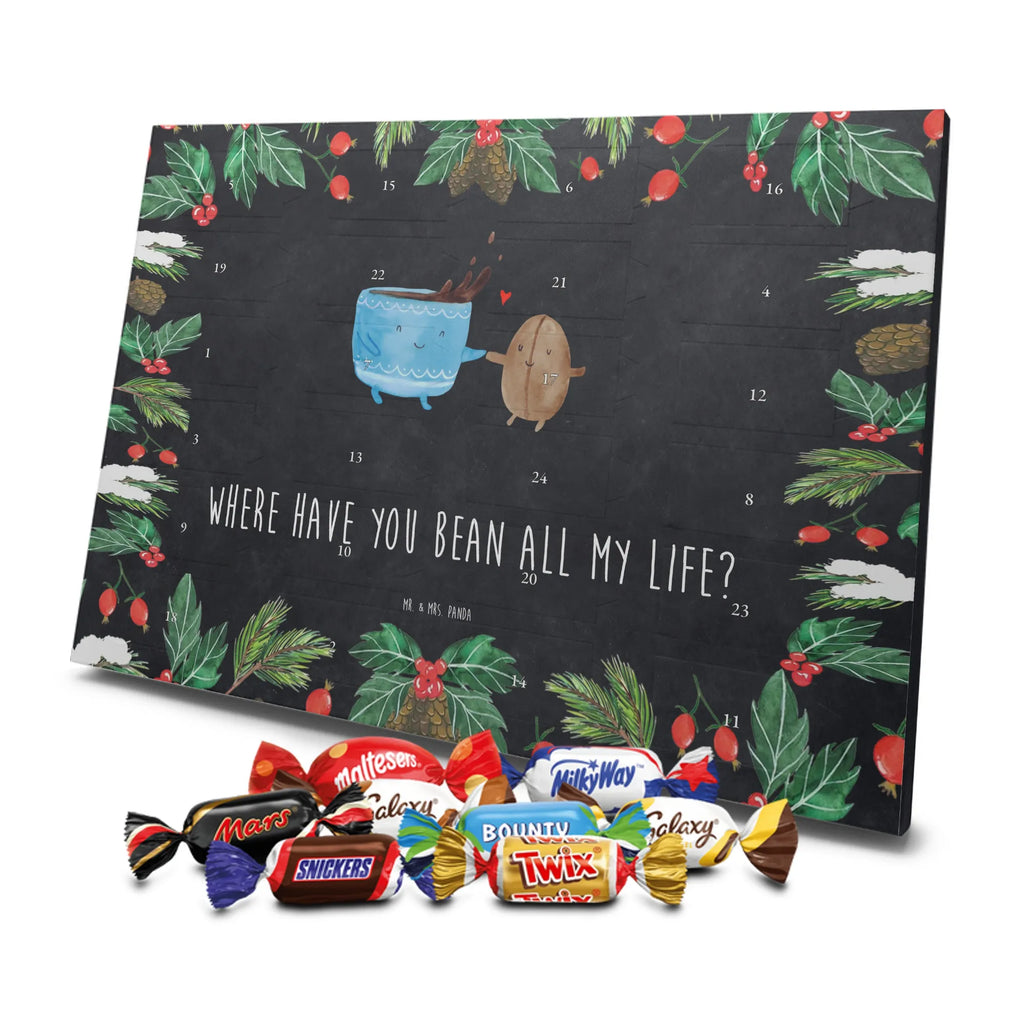 Chocolate advent calendar Coffee Bean gift ideas, gifts, small animals, good mood, cute, funny sayings, cute animal motives, hand drawn, special gifts, card, animal lover, pleasure, coffee bean, satisfaction