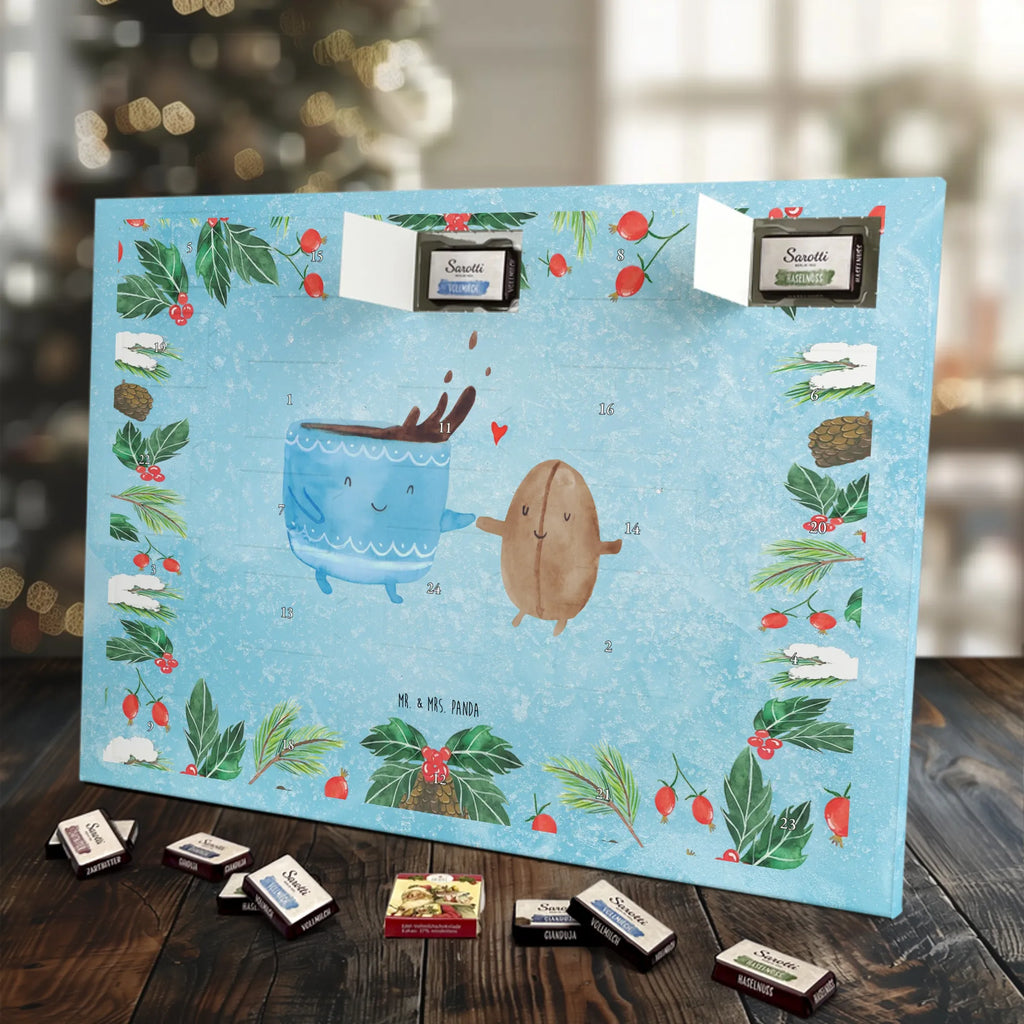 Chocolate advent calendar Coffee Bean gift ideas, gifts, cute, animal lover, funny sayings, small animals, cute animal motives, card, good mood, special gifts, hand drawn, pleasure, coffee bean, satisfaction