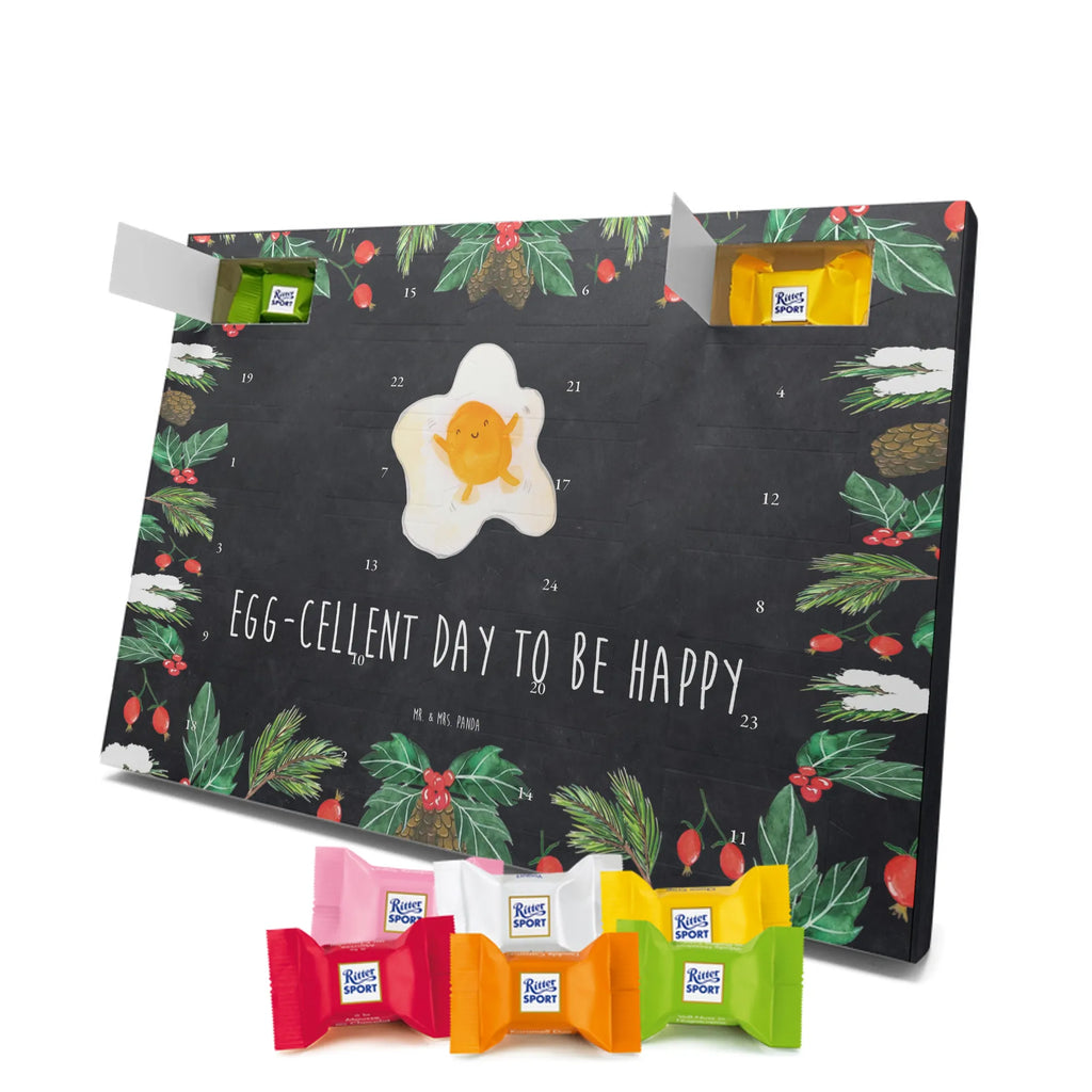 Chocolate advent calendar Fried egg egg gift ideas, gifts, small animals, good mood, cute, funny sayings, cute animal motives, hand drawn, special gifts, card, animal lover, nice, Egg, fried egg, day