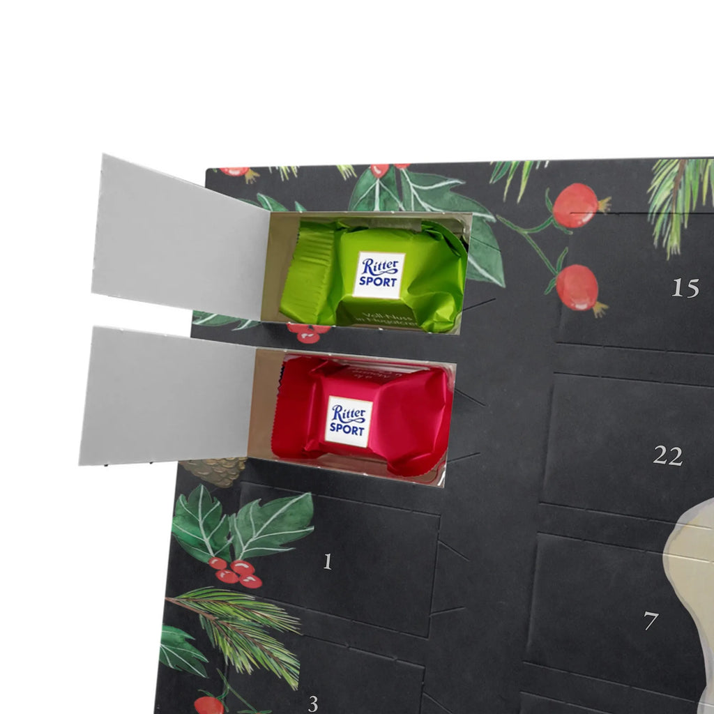 Chocolate advent calendar Fried egg egg gift ideas, gifts, small animals, good mood, cute, funny sayings, cute animal motives, hand drawn, special gifts, card, animal lover, nice, Egg, fried egg, day