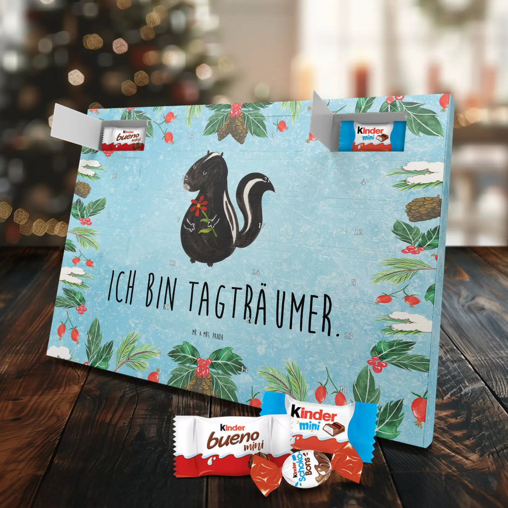 Chocolate advent calendar skunk flower wild animal, daydreamer, predator, dreamy, stink
