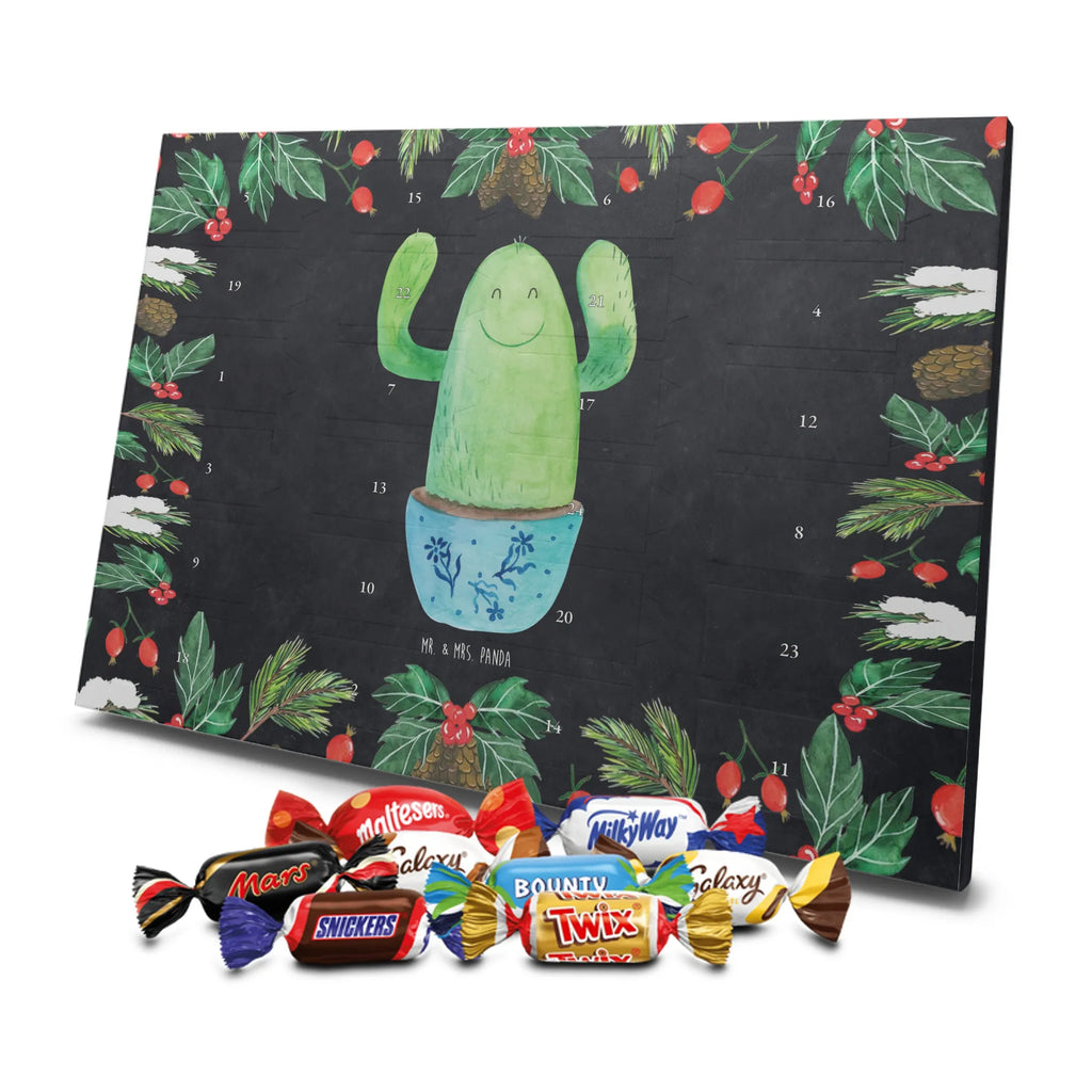 Chocolate advent calendar cactus happy cactus, cactuses, plants, small green cactus, cactus plant, cacti, child protection, colleague, friend, office life, new start, saying, education, mother