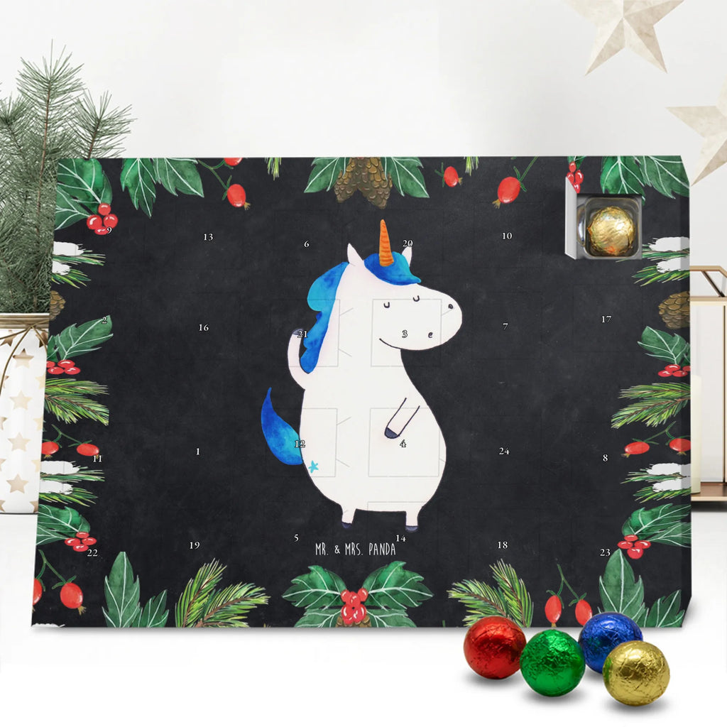 Chocolate advent calendar unicorn Man man, best friend, pretty, best, girlfriend present, girlfriend gift