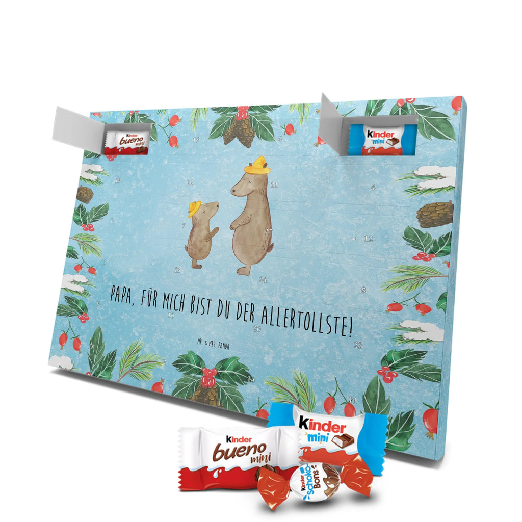Chocolate advent calendar Bears with hats Father's Day, Mother's Day, favourite person, child, father-son, son, father, role model, children, father's day, sons