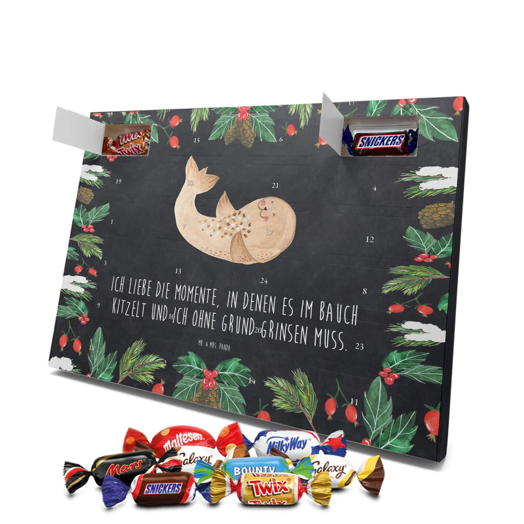 Chocolate advent calendar seal Lay gift ideas, gifts, small animals, good mood, cute, funny sayings, cute animal motives, hand drawn, special gifts, card, animal lover, sea animal, Baltic Sea, North Sea, joy, Seal, seals, laughter