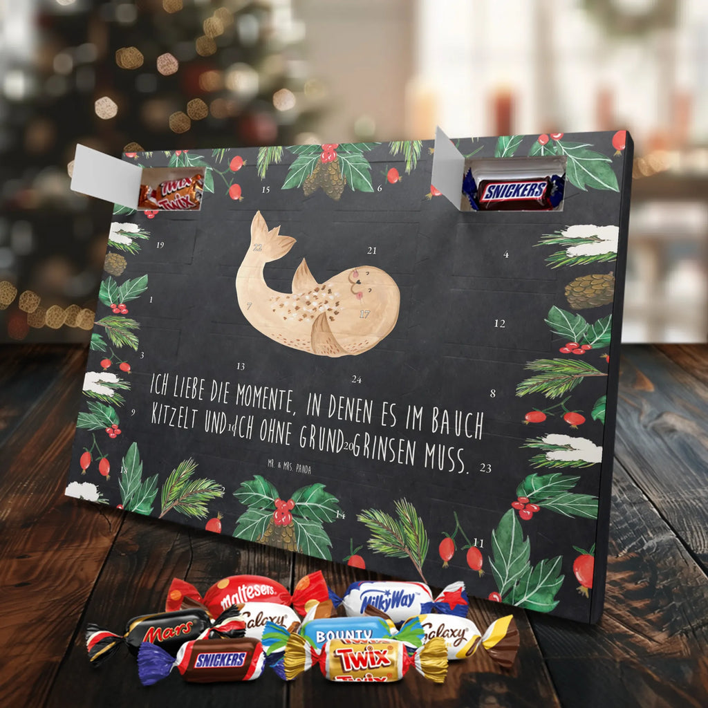 Chocolate advent calendar seal Lay gift ideas, gifts, small animals, good mood, cute, funny sayings, cute animal motives, hand drawn, special gifts, card, animal lover, sea animal, Baltic Sea, North Sea, joy, Seal, seals, laughter