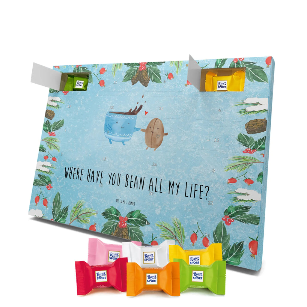 Chocolate advent calendar Coffee Bean gift ideas, gifts, cute, animal lover, funny sayings, small animals, cute animal motives, card, good mood, special gifts, hand drawn, pleasure, coffee bean, satisfaction