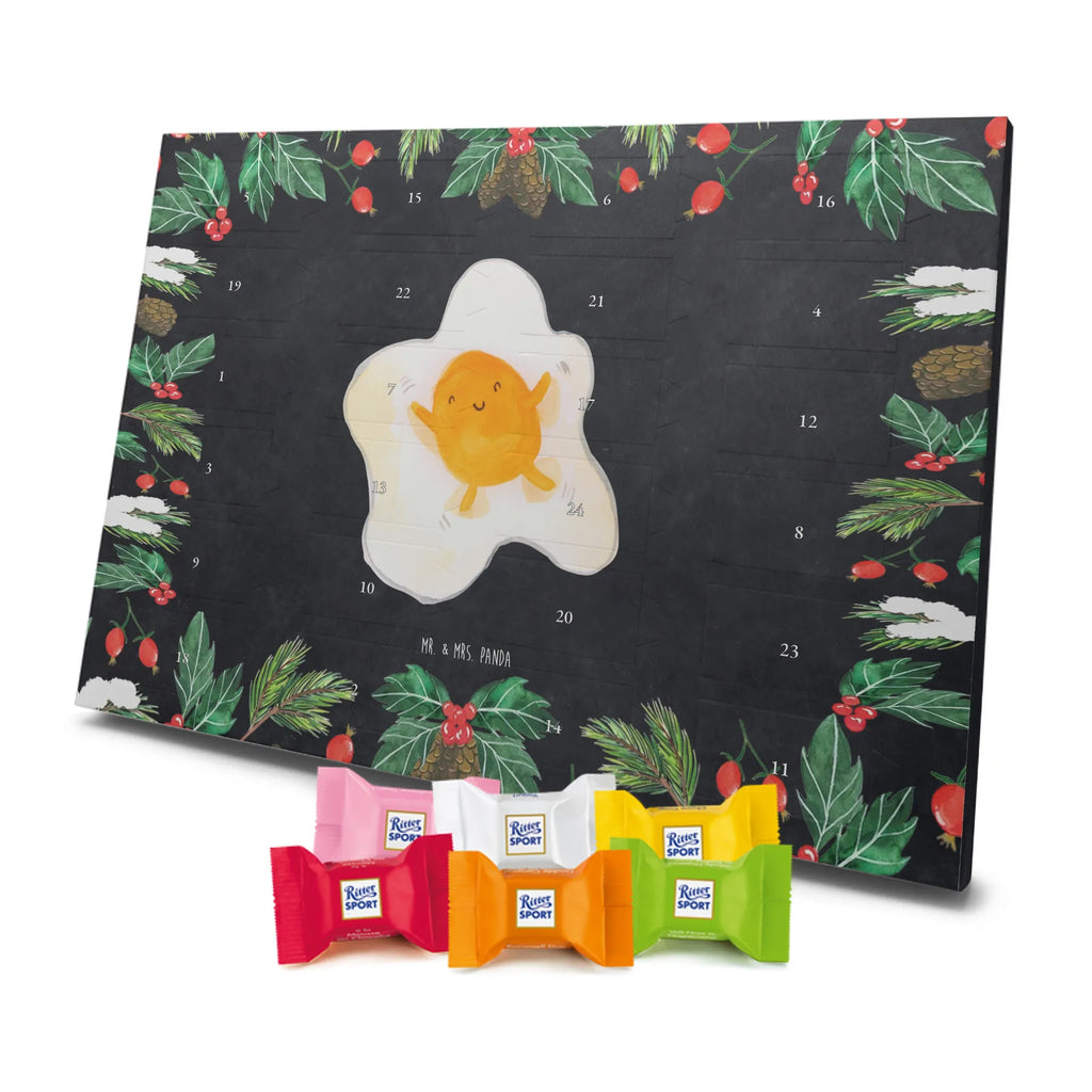 Chocolate advent calendar Fried egg egg gift ideas, gifts, small animals, good mood, cute, funny sayings, cute animal motives, hand drawn, special gifts, card, animal lover, nice, Egg, fried egg, day