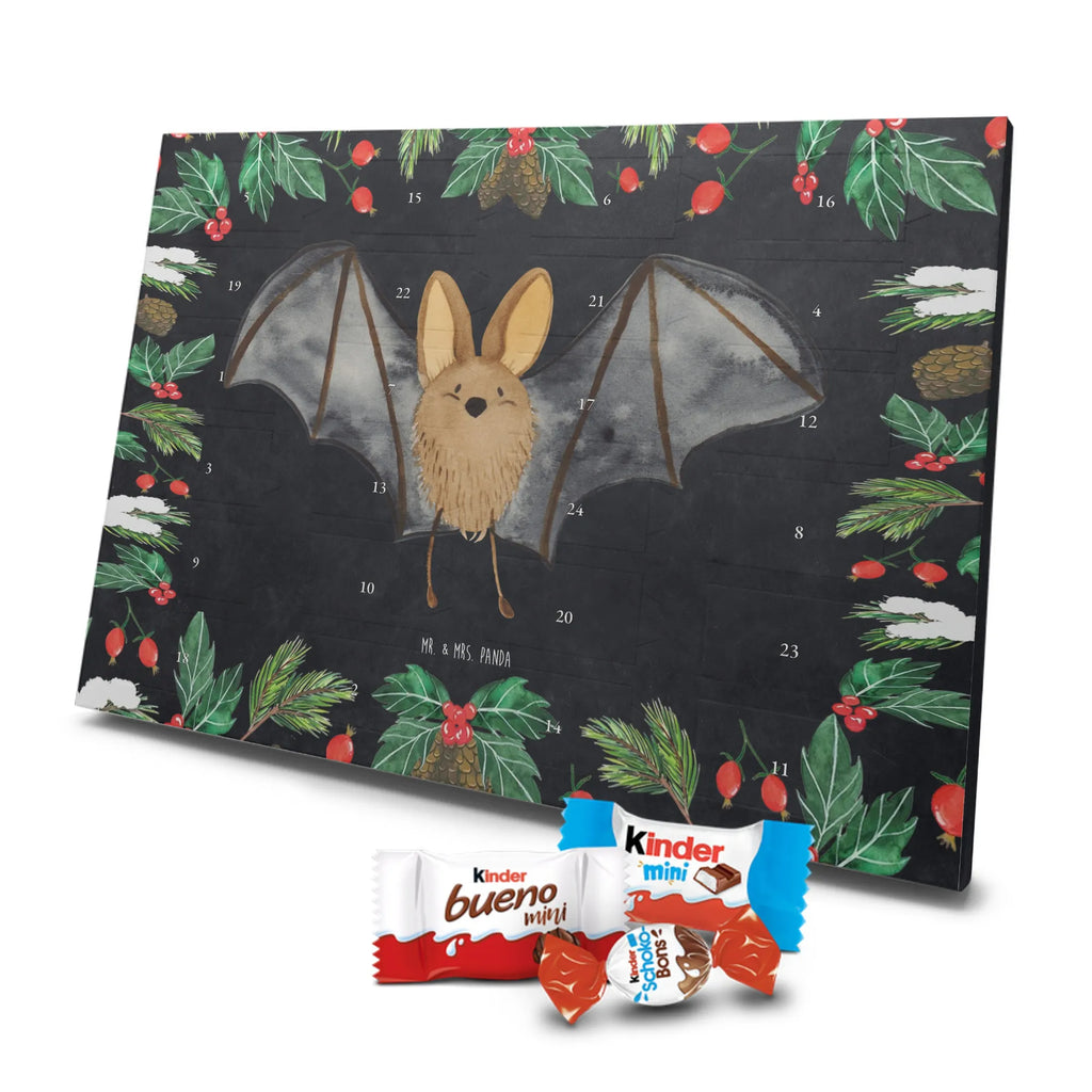 Chocolate advent calendar bat wing gift ideas, gifts, small animals, good mood, cute, funny sayings, cute animal motives, hand drawn, special gifts, card, animal lover