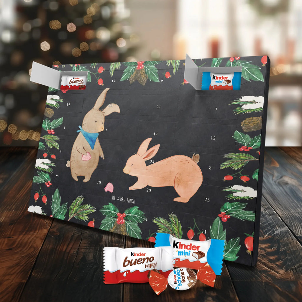 Chocolate advent calendar Bunnies with seashell Father's Day, Mother's Day, rabbits, girlfriends, collecting shells, girlfriend, shells, best friend