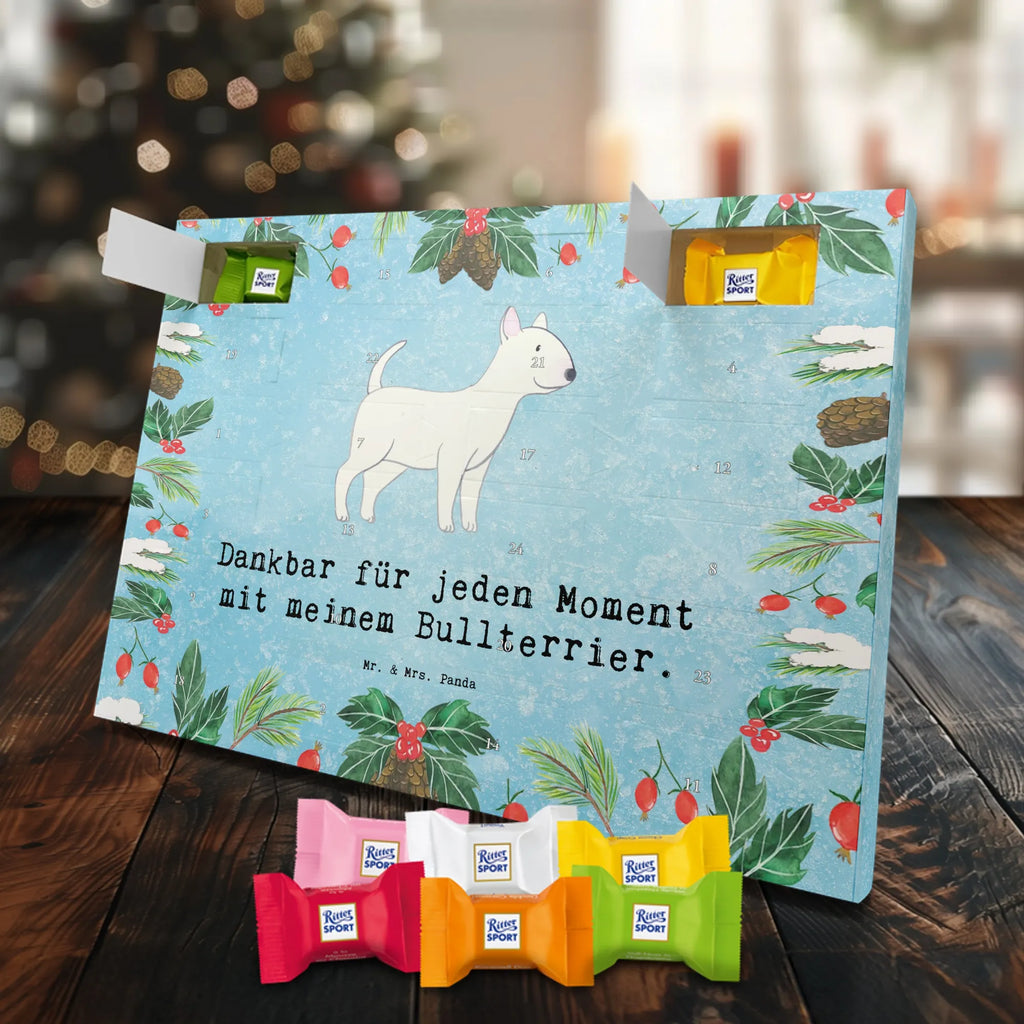 Chocolate advent calendar Bull Terrier Moment puppy, dog owner, purebred dog, dog breed, giving, animal lover, gift