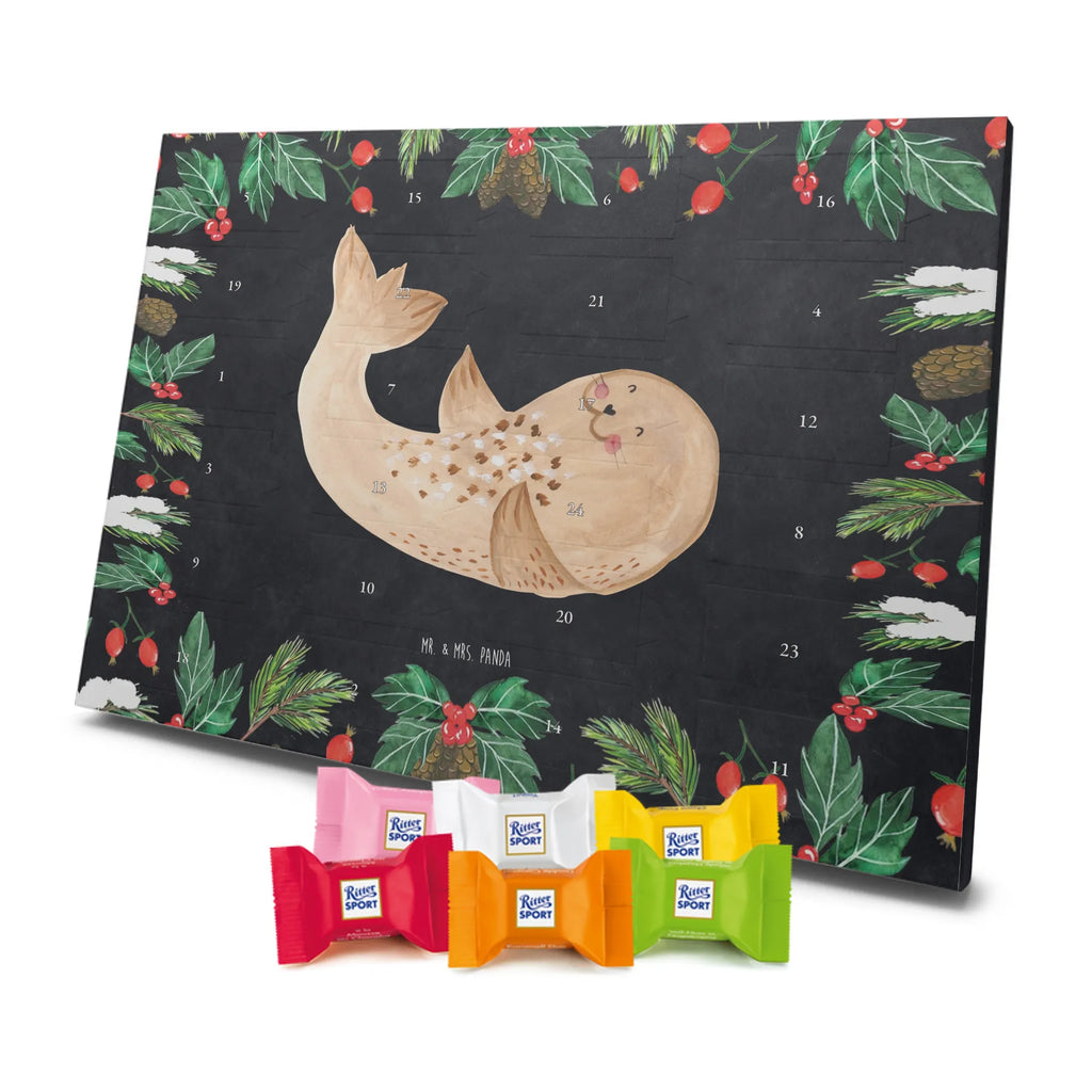 Chocolate advent calendar seal Lay gift ideas, gifts, small animals, good mood, cute, funny sayings, cute animal motives, hand drawn, special gifts, card, animal lover, sea animal, Baltic Sea, North Sea, joy, Seal, seals, laughter