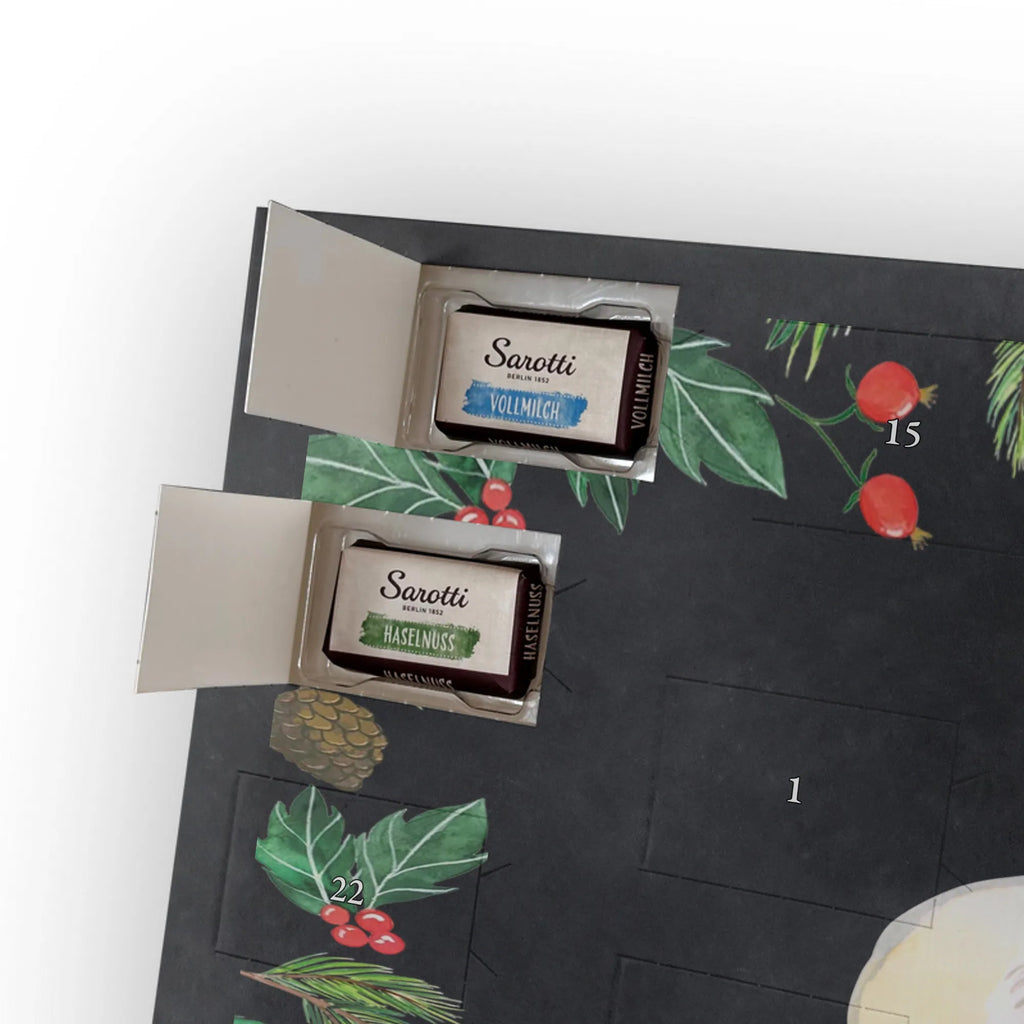 Chocolate advent calendar Fried egg egg gift ideas, gifts, small animals, good mood, cute, funny sayings, cute animal motives, hand drawn, special gifts, card, animal lover, nice, Egg, fried egg, day