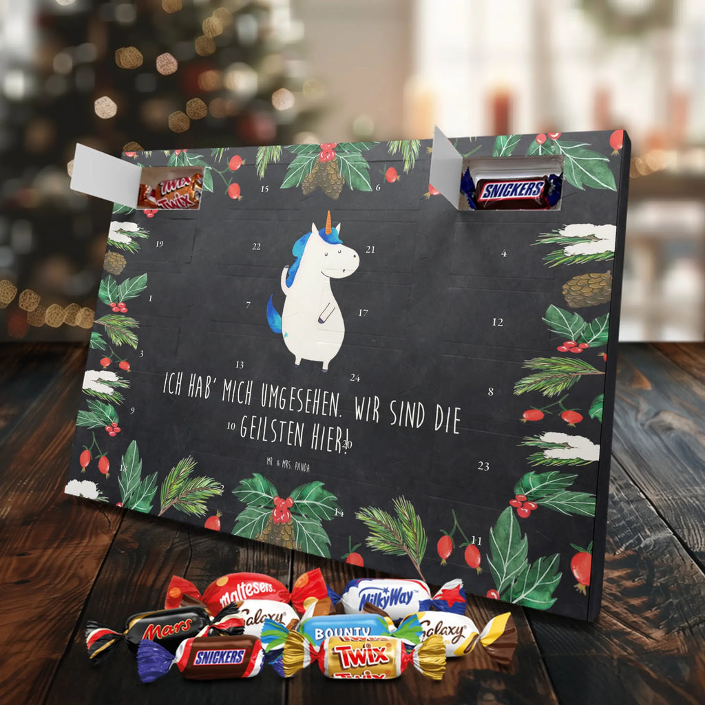Chocolate advent calendar unicorn Man man, best friend, pretty, best, girlfriend present, girlfriend gift