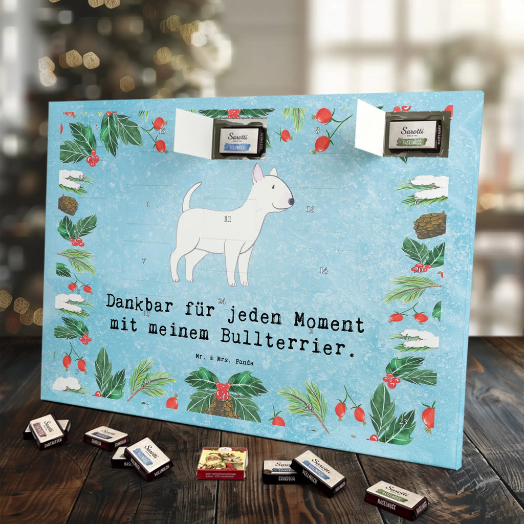 Chocolate advent calendar Bull Terrier Moment puppy, dog owner, purebred dog, dog breed, giving, animal lover, gift