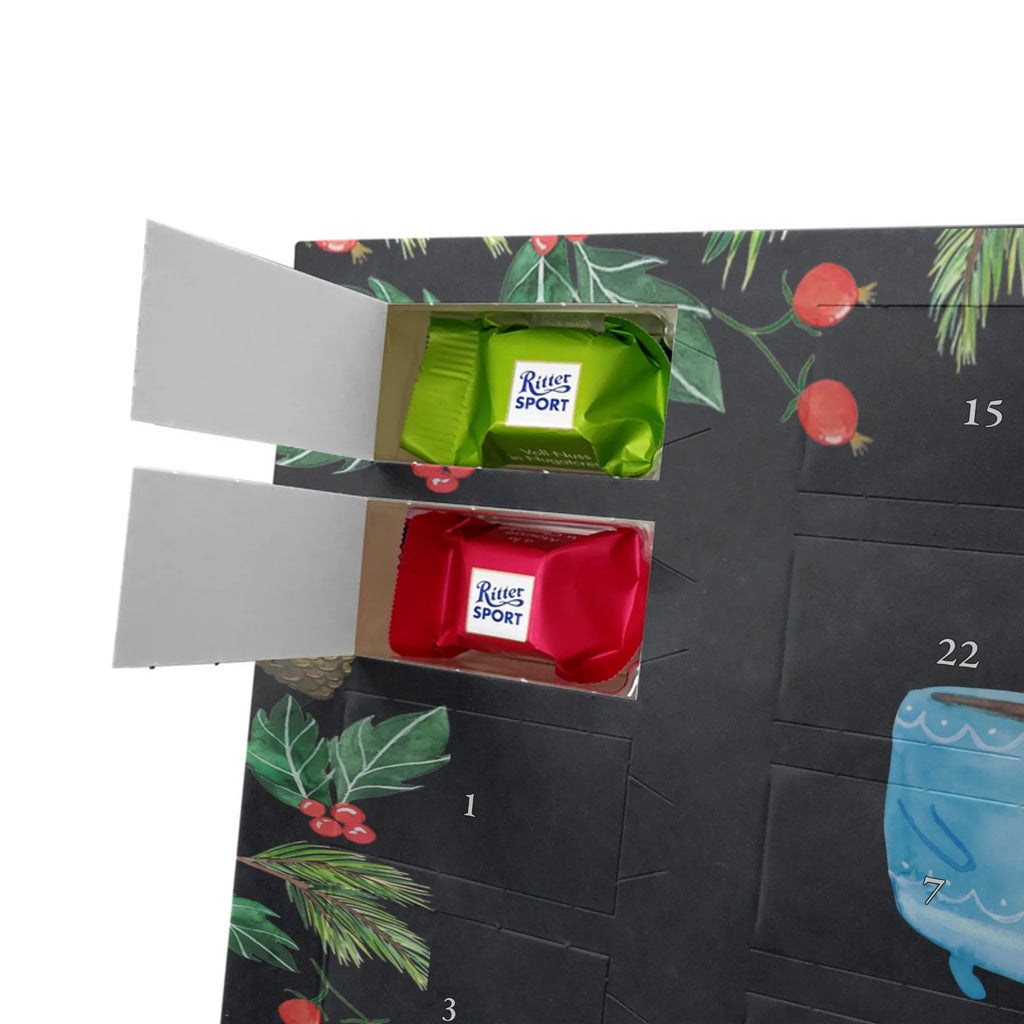 Chocolate advent calendar Coffee Bean gift ideas, gifts, cute, animal lover, funny sayings, small animals, cute animal motives, card, good mood, special gifts, hand drawn, pleasure, coffee bean, satisfaction