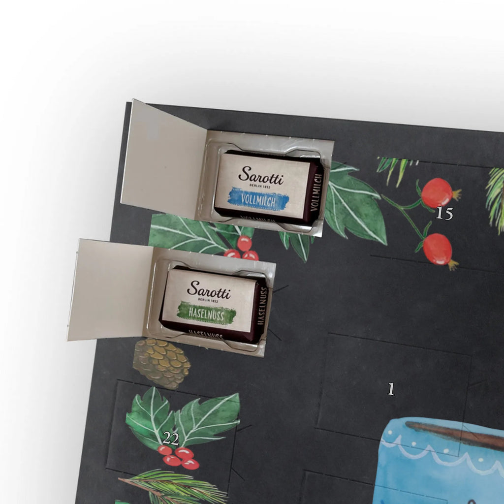 Chocolate advent calendar Coffee Bean gift ideas, gifts, cute, animal lover, funny sayings, small animals, cute animal motives, card, good mood, special gifts, hand drawn, pleasure, coffee bean, satisfaction