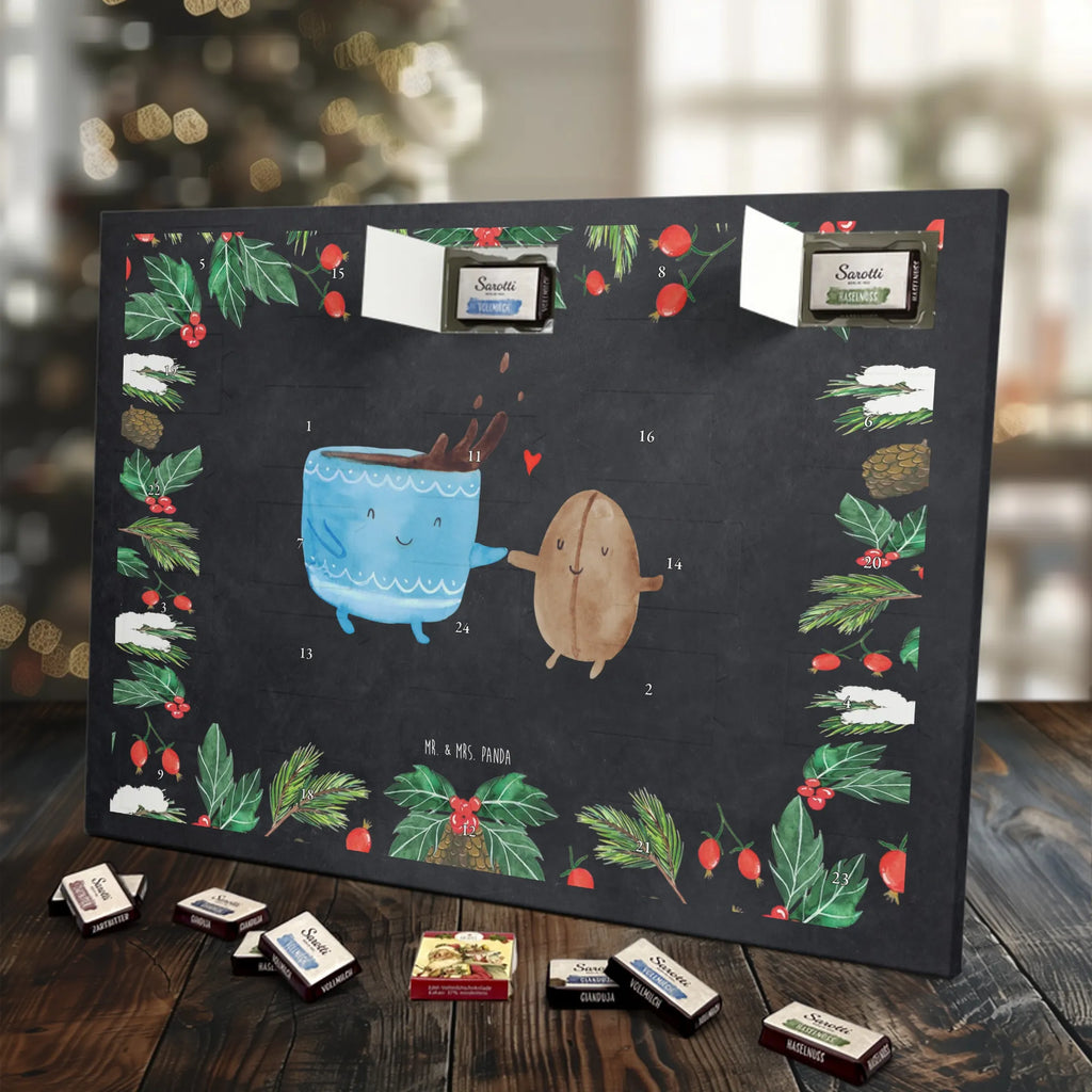 Chocolate advent calendar Coffee Bean gift ideas, gifts, small animals, good mood, cute, funny sayings, cute animal motives, hand drawn, special gifts, card, animal lover, pleasure, coffee bean, satisfaction
