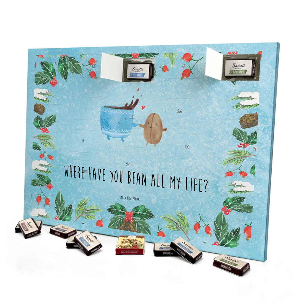 Chocolate advent calendar Coffee Bean gift ideas, gifts, small animals, good mood, cute, funny sayings, cute animal motives, hand drawn, special gifts, card, animal lover, pleasure, coffee bean, satisfaction