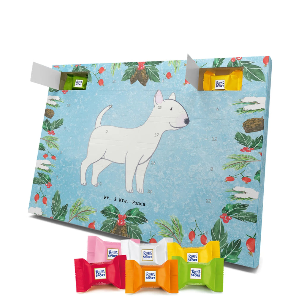 Chocolate advent calendar Bull Terrier Moment puppy, dog owner, purebred dog, dog breed, giving, animal lover, gift