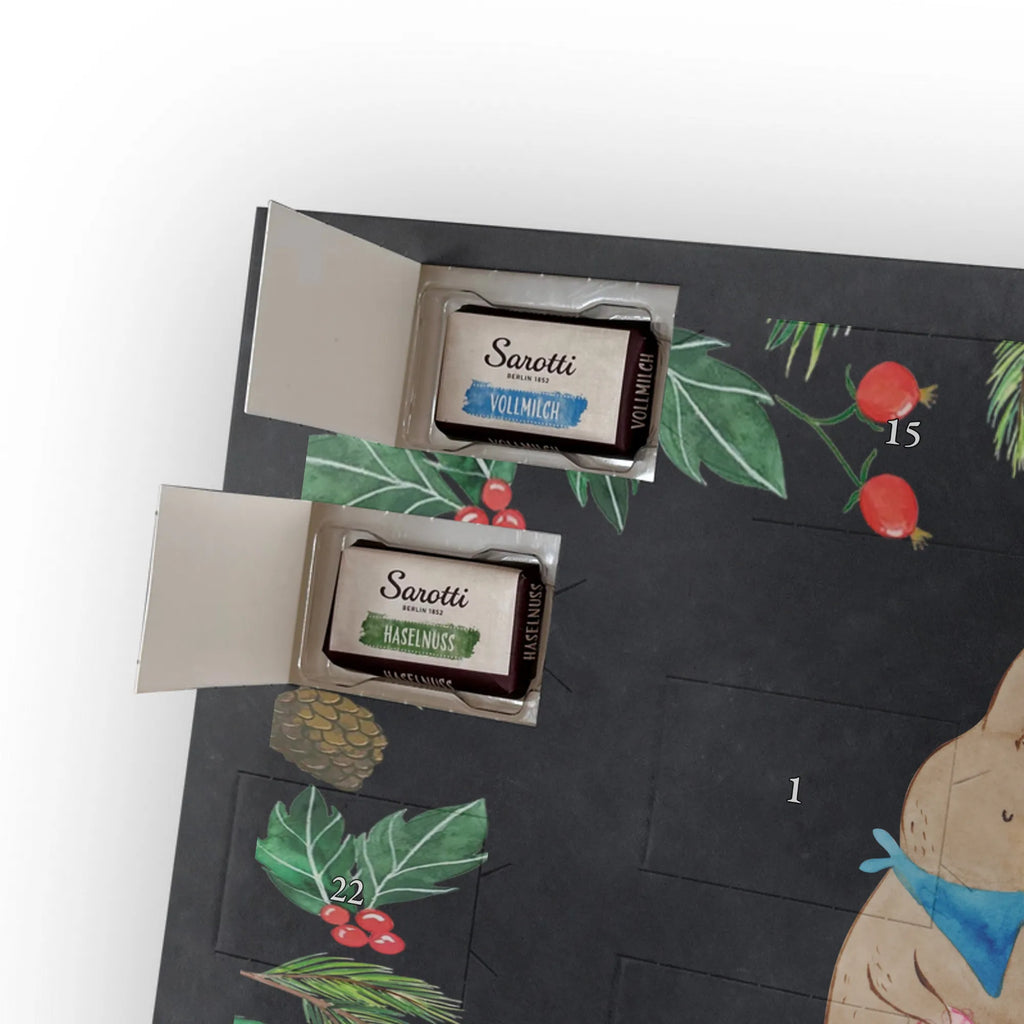 Chocolate advent calendar Bunnies with seashell Father's Day, Mother's Day, rabbits, girlfriends, collecting shells, girlfriend, shells, best friend