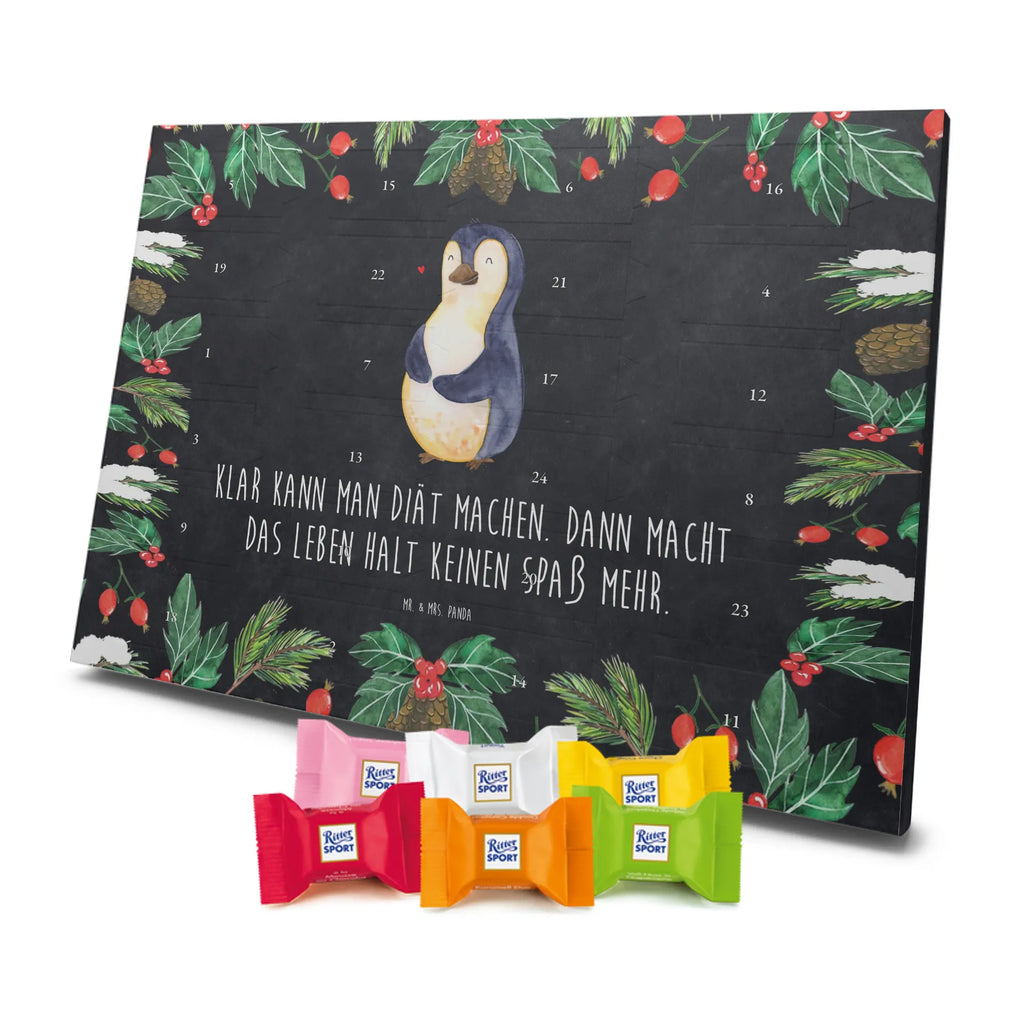 Chocolate advent calendar Penguin diet North Pole, Penguins, losing weight, self-respect, diet, body love, penguins, self-love, weight