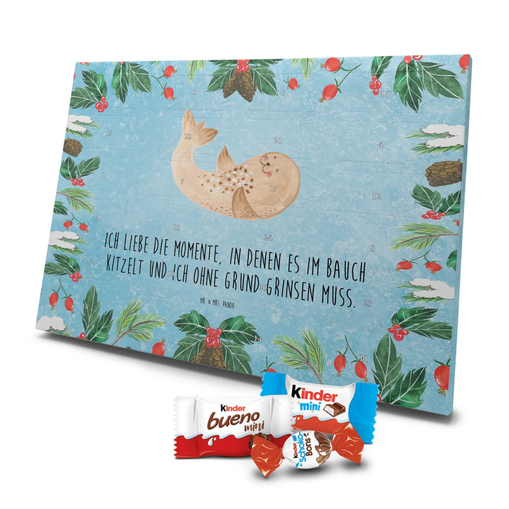 Chocolate advent calendar seal Lay gift ideas, gifts, small animals, good mood, cute, funny sayings, cute animal motives, hand drawn, special gifts, card, animal lover, sea animal, Baltic Sea, North Sea, joy, Seal, seals, laughter