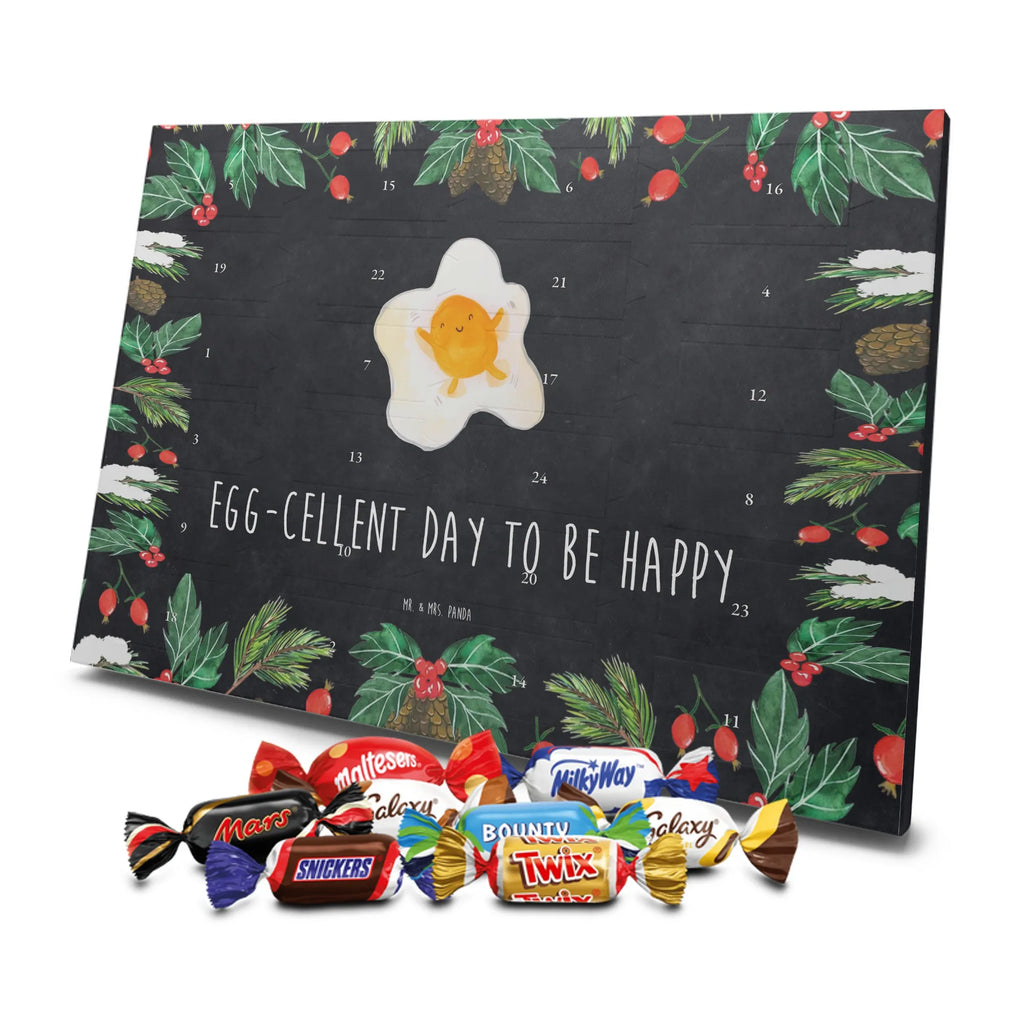 Chocolate advent calendar Fried egg egg gift ideas, gifts, small animals, good mood, cute, funny sayings, cute animal motives, hand drawn, special gifts, card, animal lover, nice, Egg, fried egg, day