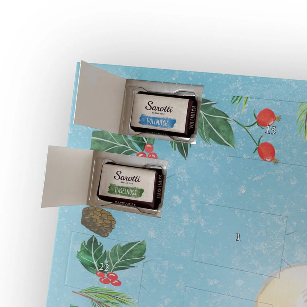 Chocolate advent calendar Fried egg egg gift ideas, gifts, small animals, good mood, cute, funny sayings, cute animal motives, hand drawn, special gifts, card, animal lover, nice, Egg, fried egg, day