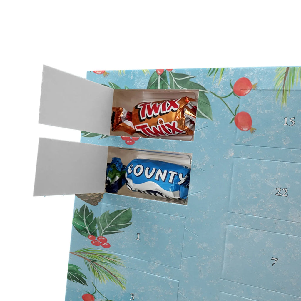 Chocolate advent calendar skunk attack angry, wild animal, predator, stinky, threatening