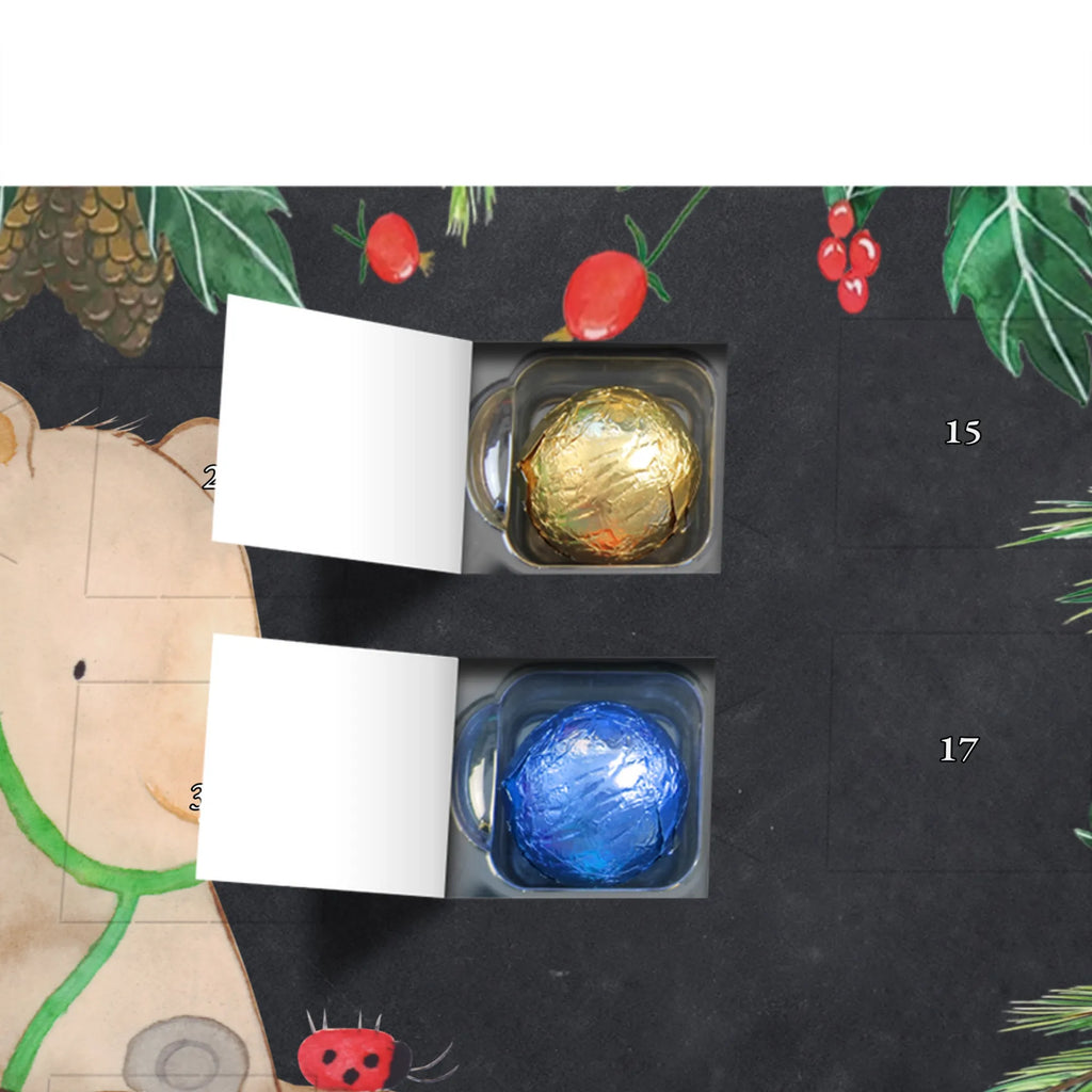 Chocolate advent calendar bear Physician cuddly toy, teddy bear, Doctor