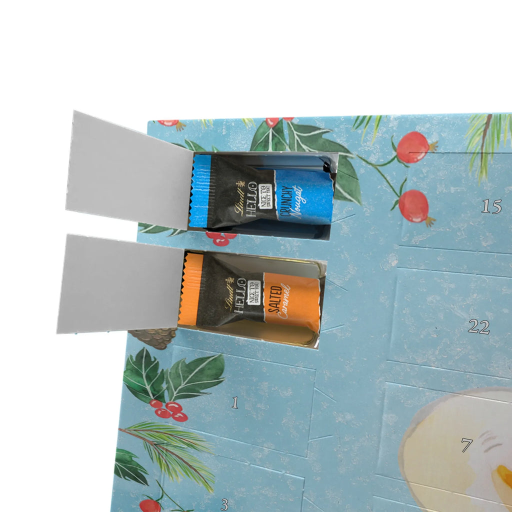 Chocolate advent calendar Fried egg egg gift ideas, gifts, small animals, good mood, cute, funny sayings, cute animal motives, hand drawn, special gifts, card, animal lover, nice, Egg, fried egg, day